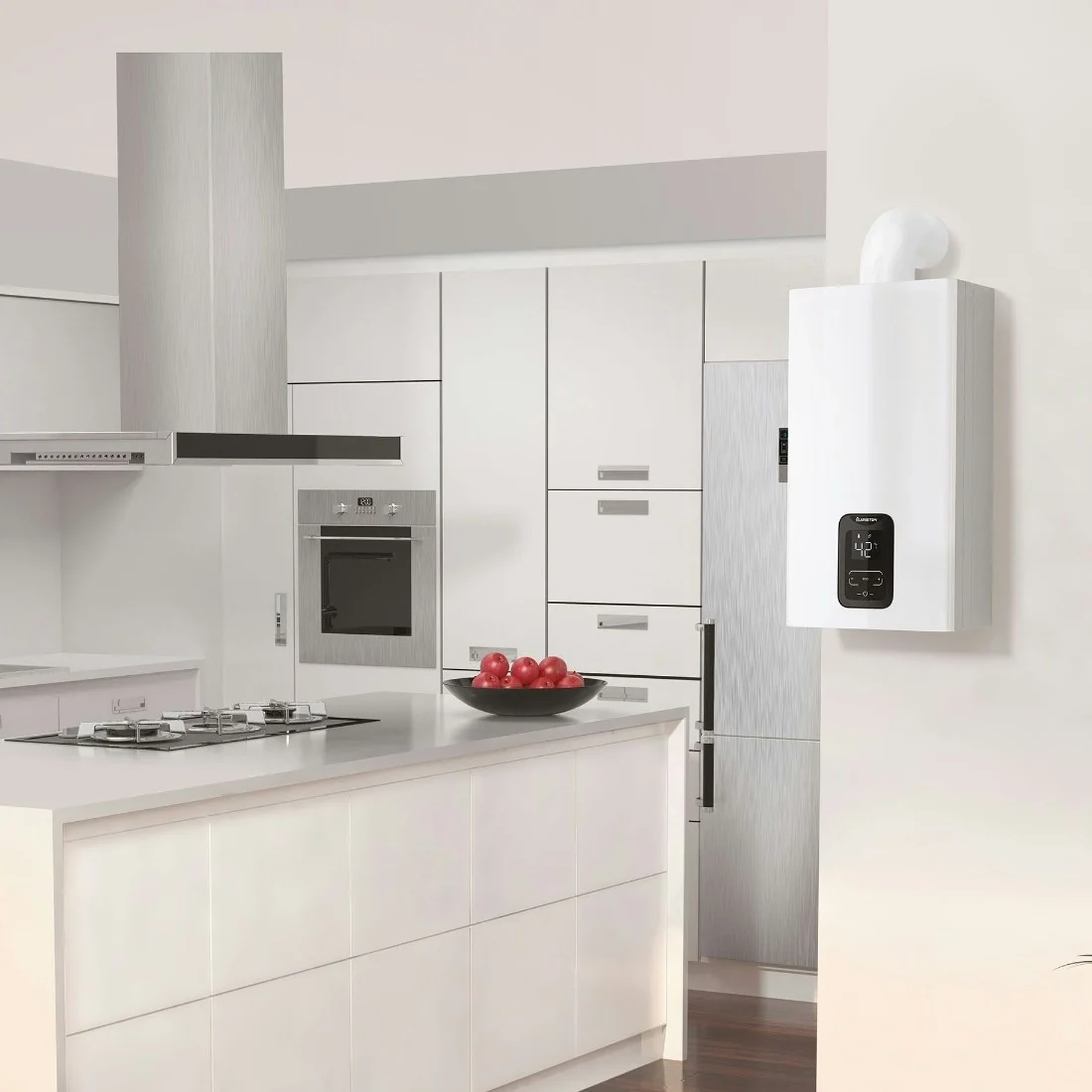Ariston Next Evo X 16 Natural Gas Instantaneous Water Heater 3632533 — 16 L/min Room Sealed Multipoint ErP A 27kW - Image 2