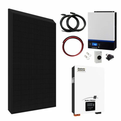 Complete Off-Grid Solar Power Systems (1kW to 5kW) with Sharp Panels, Hybrid Inverters & Lithium Batteries - Image 4