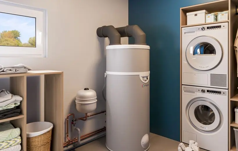 Dimplex Edel Heat Pump Hot Water Heater – Wi‑Fi Controlled (170L, 200L, 270L) - Image 3