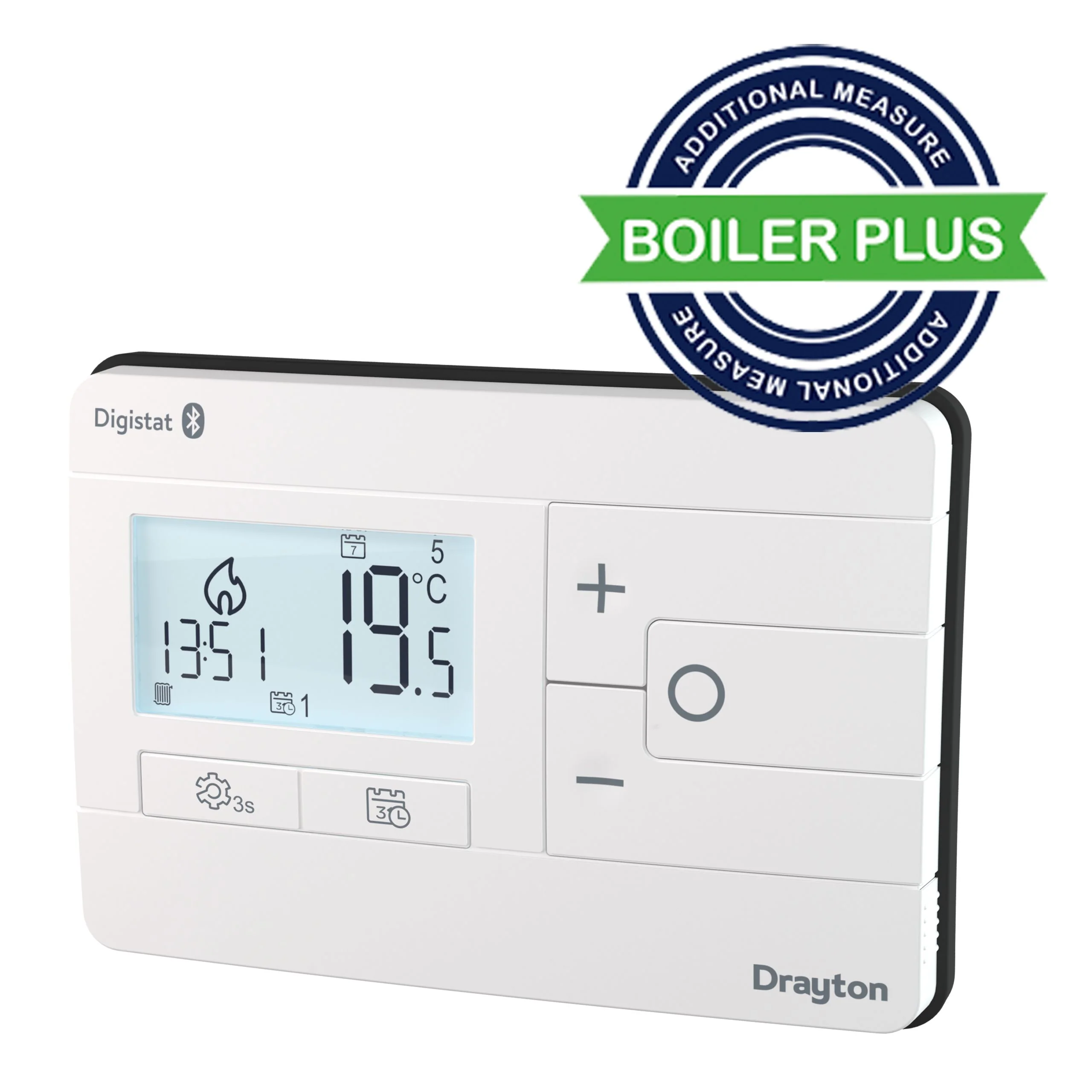 Drayton RF901 Digistat Single Channel RF Programmable Room Thermostat with OpenTherm - Image 3