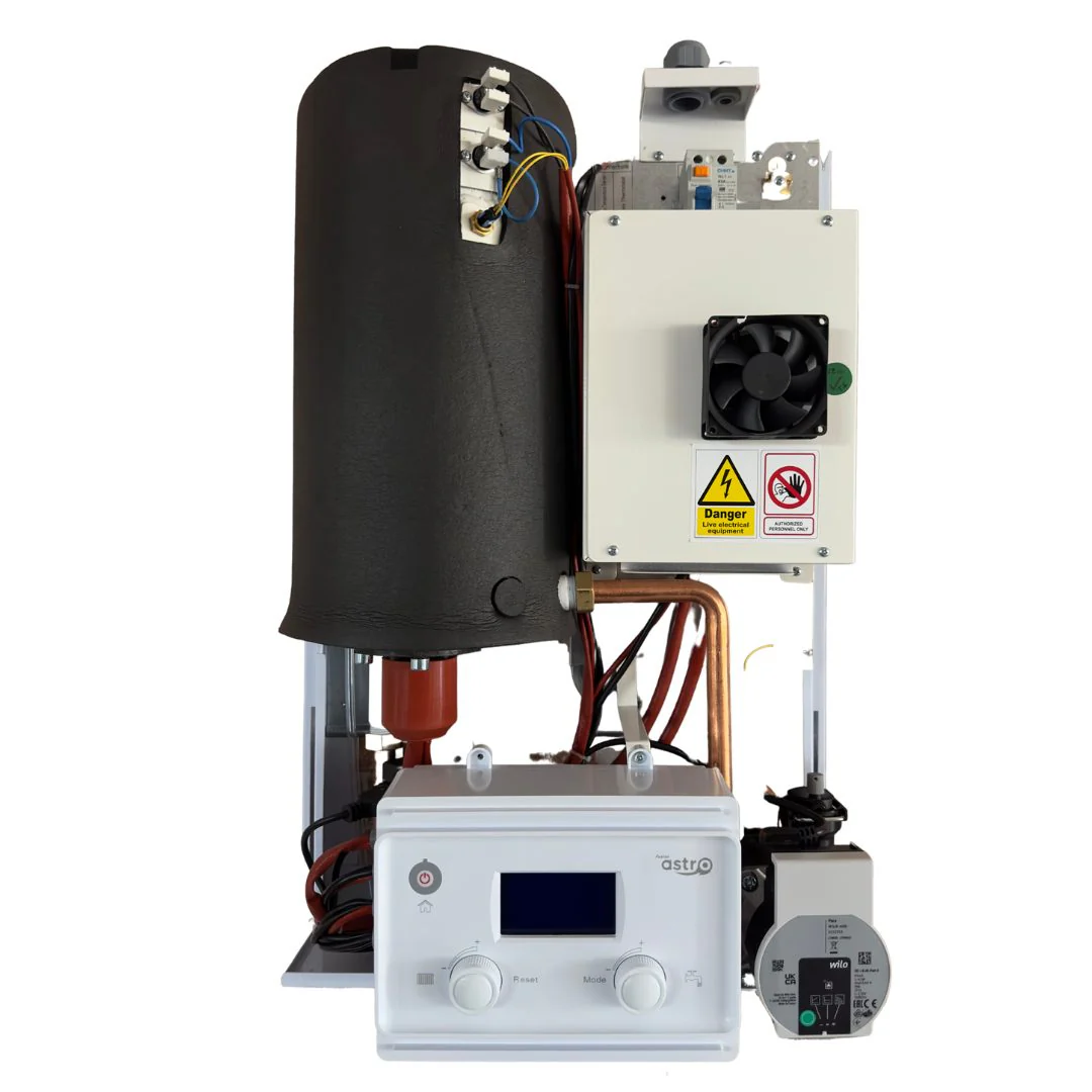 EHC Fusion Astro V2 12kW Single Phase Electric Combi Boiler — No Flue Electric Heating for Small Properties - Image 3