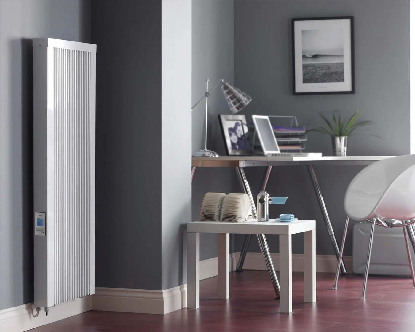 EHC Tall Vertical Heat Retention Radiator – 1800W - Image 2