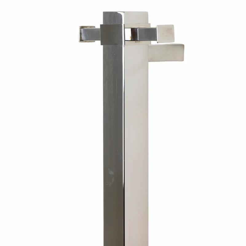 Electric 12V Vertical Heated Towel Bar – Square 900mm - Image 2