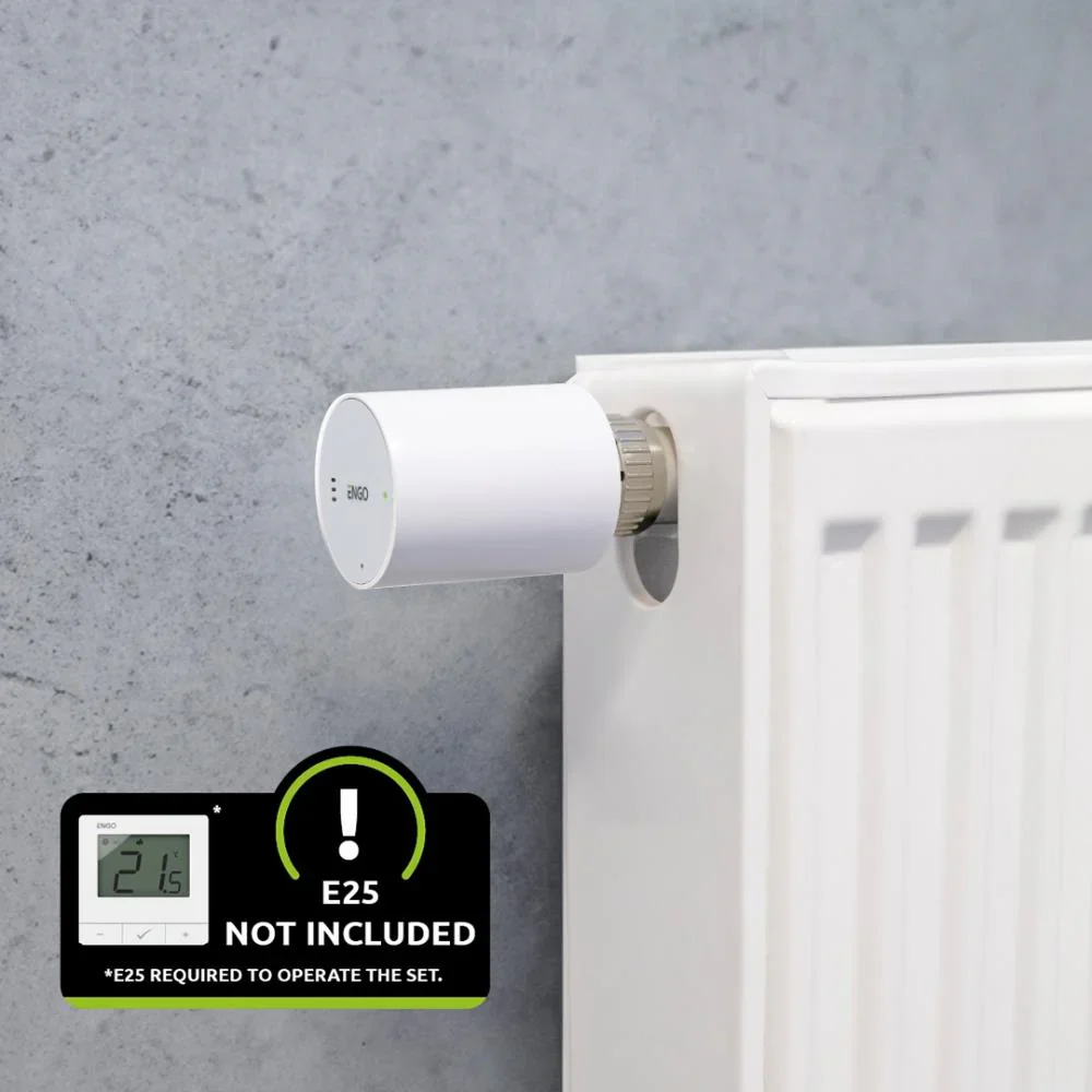 ENGO ETRV-M30+RA Wireless Smart TRV Radiator Head M30×1.5 with Danfoss RA Adapter – ZigBee & 868MHz - Image 4