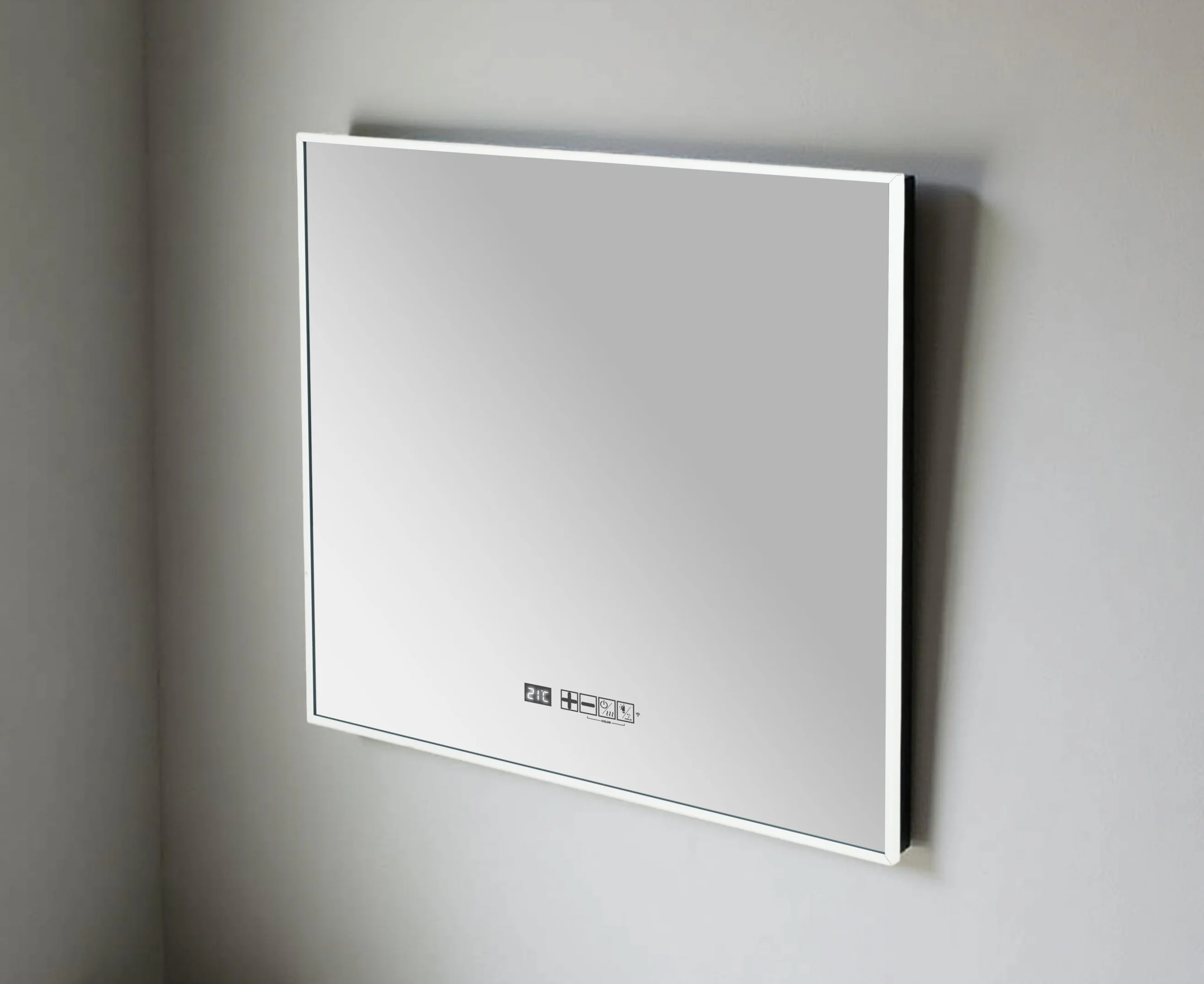 Eurom Sani 400 LED Mirror WiFi Infrared Heater – Fog-Free Heated Mirror for Bathroom Comfort - Image 7