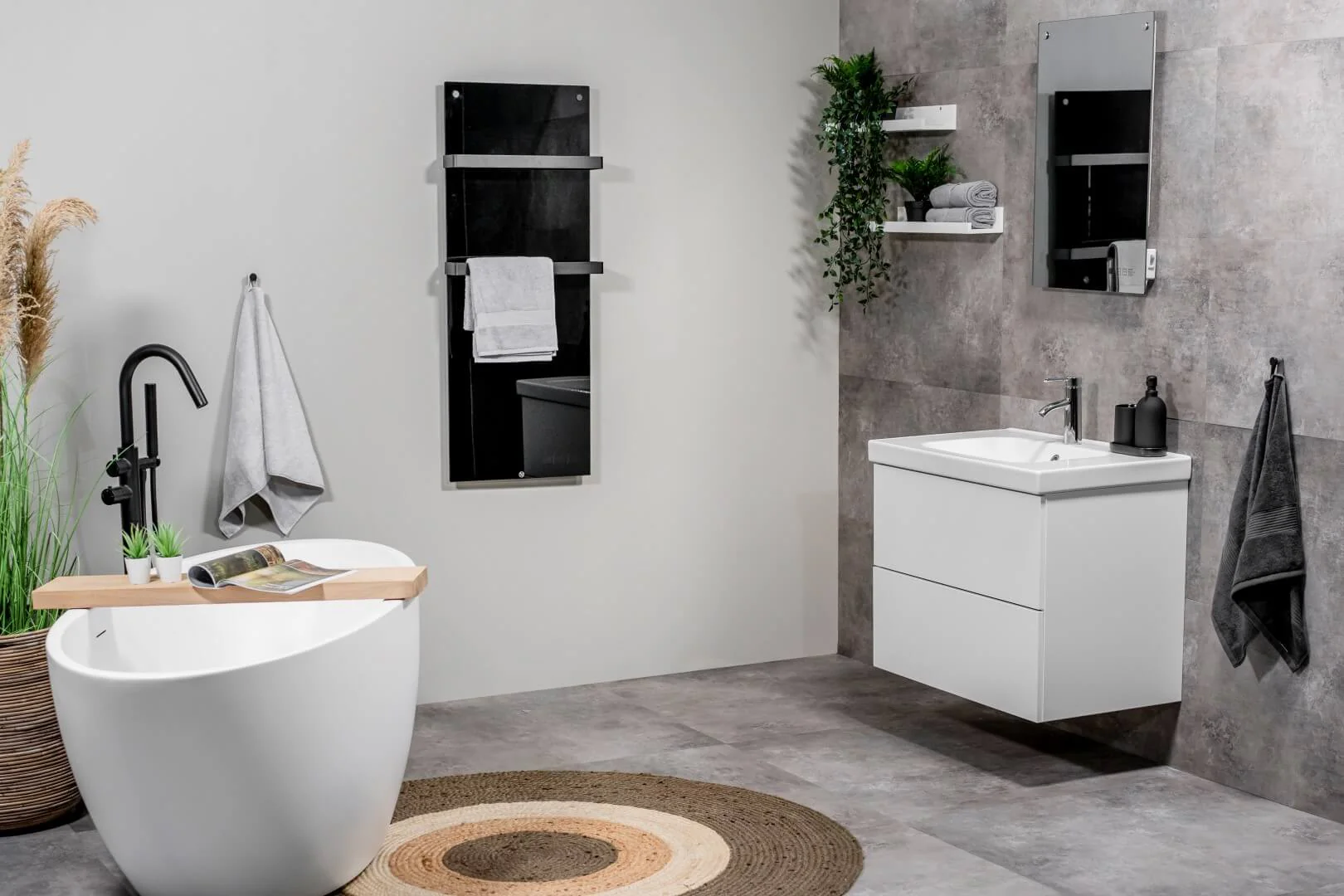 Eurom Sani 800 WiFi Black Infrared Towel Heater – Powerful, Smart Bathroom Heating - Image 7