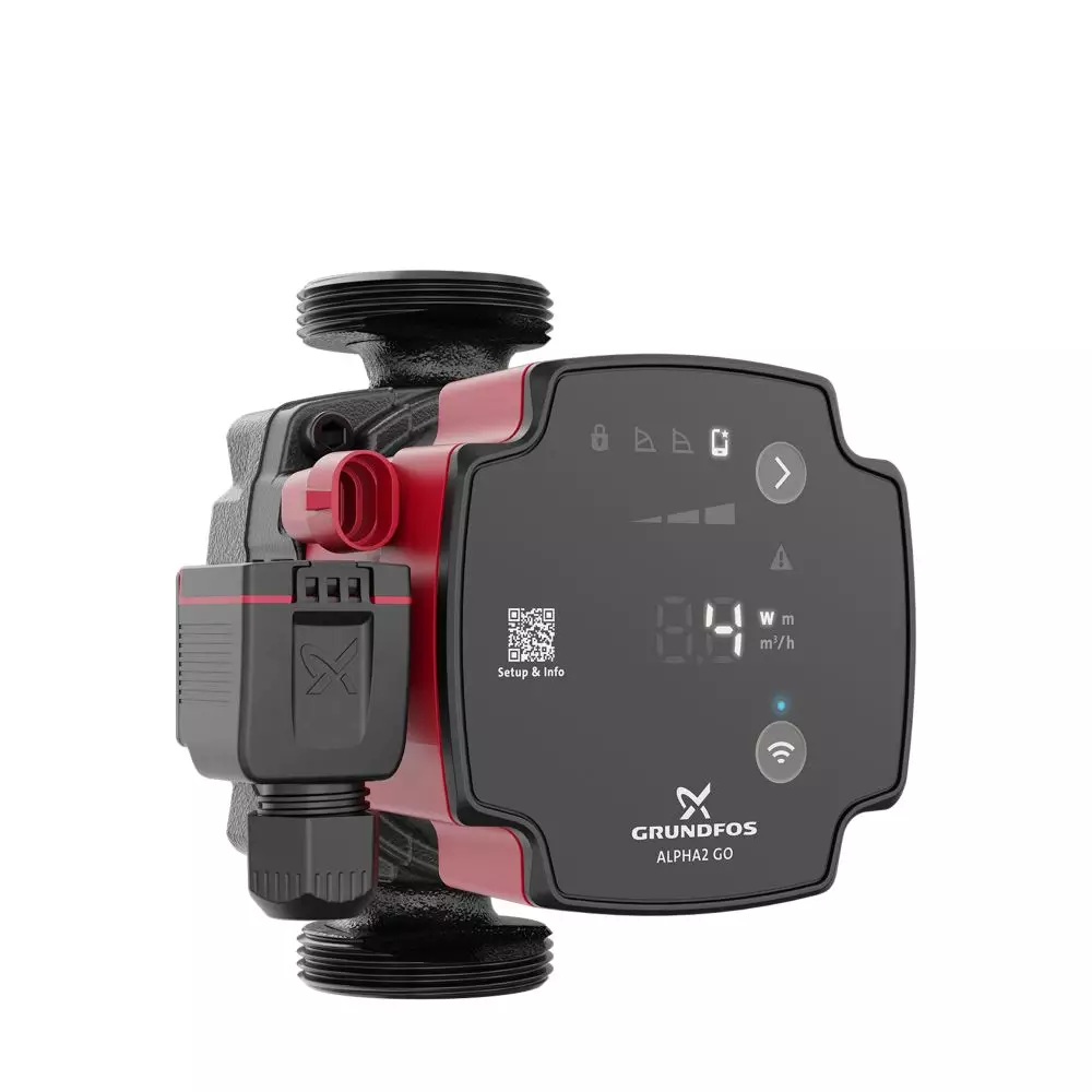 Grundfos Alpha2 GO 25-75 Circulating Pump (ALPHA2-2575) - Image 3