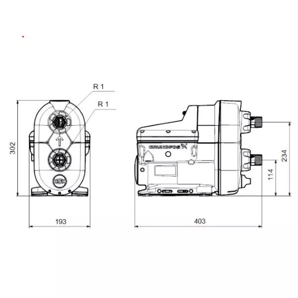 Grundfos SCALA2 Integrated Water Booster Pump – Compact and Intelligent Pressure Boosting Solution - Image 4
