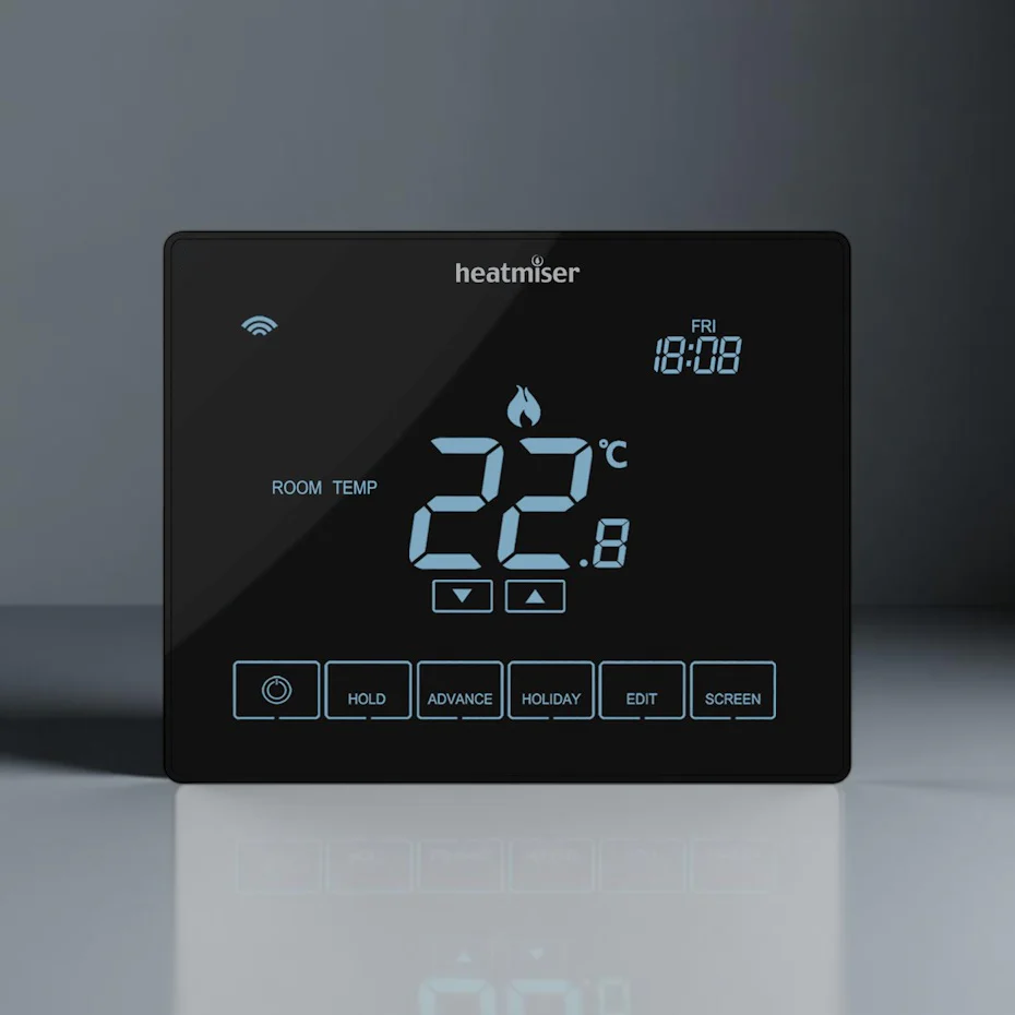 Heatmiser neoStat Touch Carbon Black