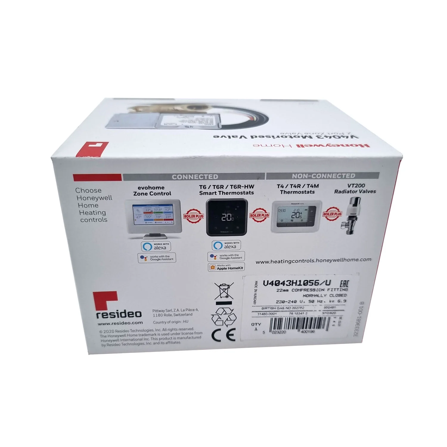 Honeywell Home V4043H1056 22mm 2-Port Motorised Zone Valve — S-Plan Y-Plan Central Heating Zone Valve - Image 3
