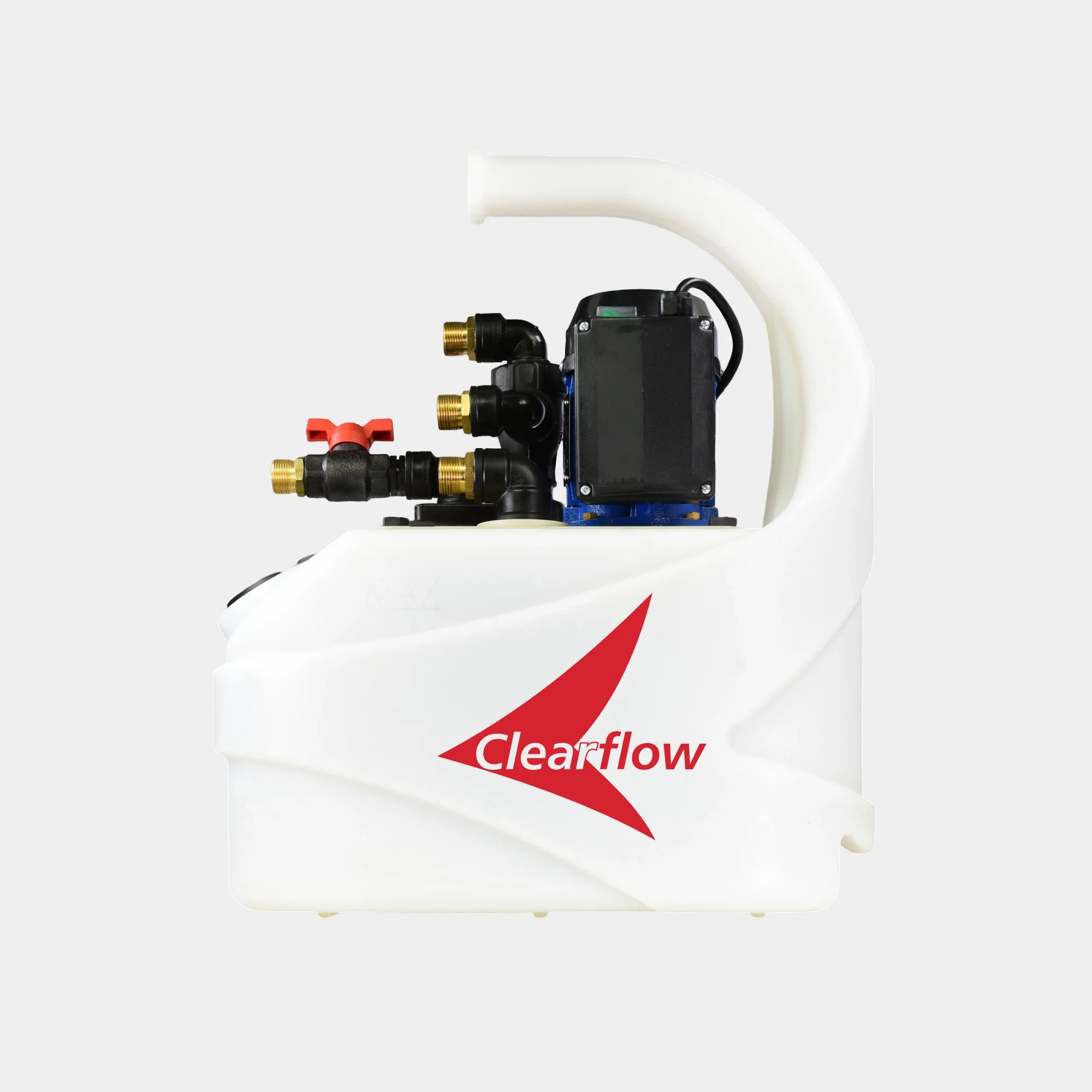 Kamco Clearflow CF20 Compact Power Flushing Pump 230V | With Starter Kit | Up to 15 Radiators | Underfloor Heating | Air Source Applications | 20L Tank - Image 4
