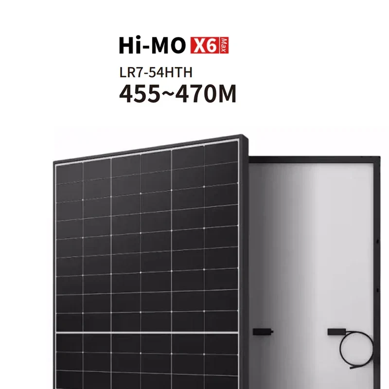 Longi 460W Hi-MO X6 Max Explorer HPBC Half Cell Black Frame SDM1 - Image 3