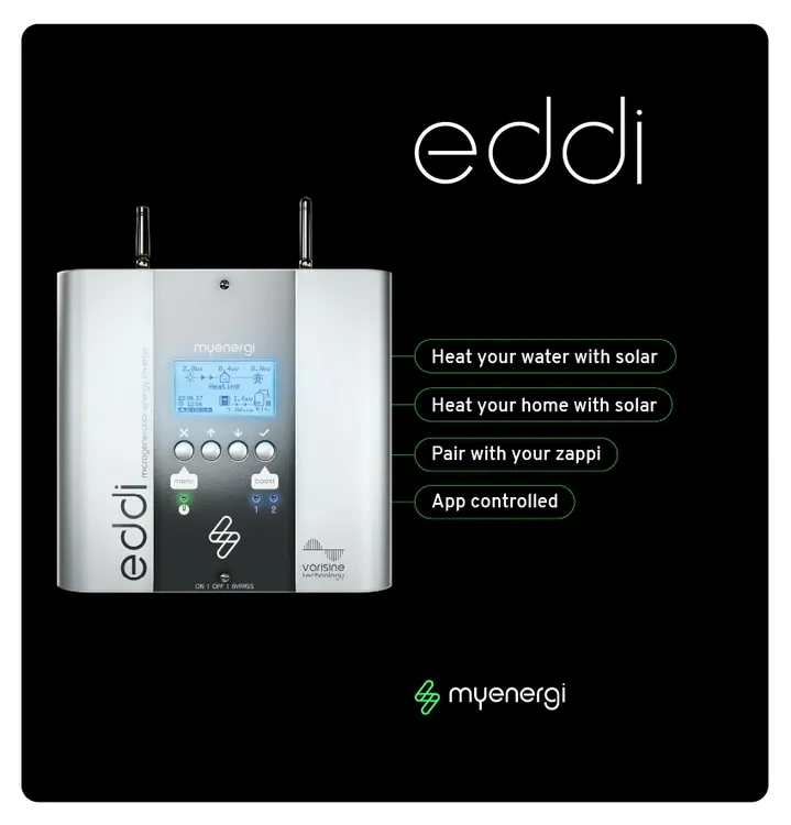 myenergi eddi 2.1 Solar Energy Diverter – Single Phase, WiFi & Ethernet - Image 3