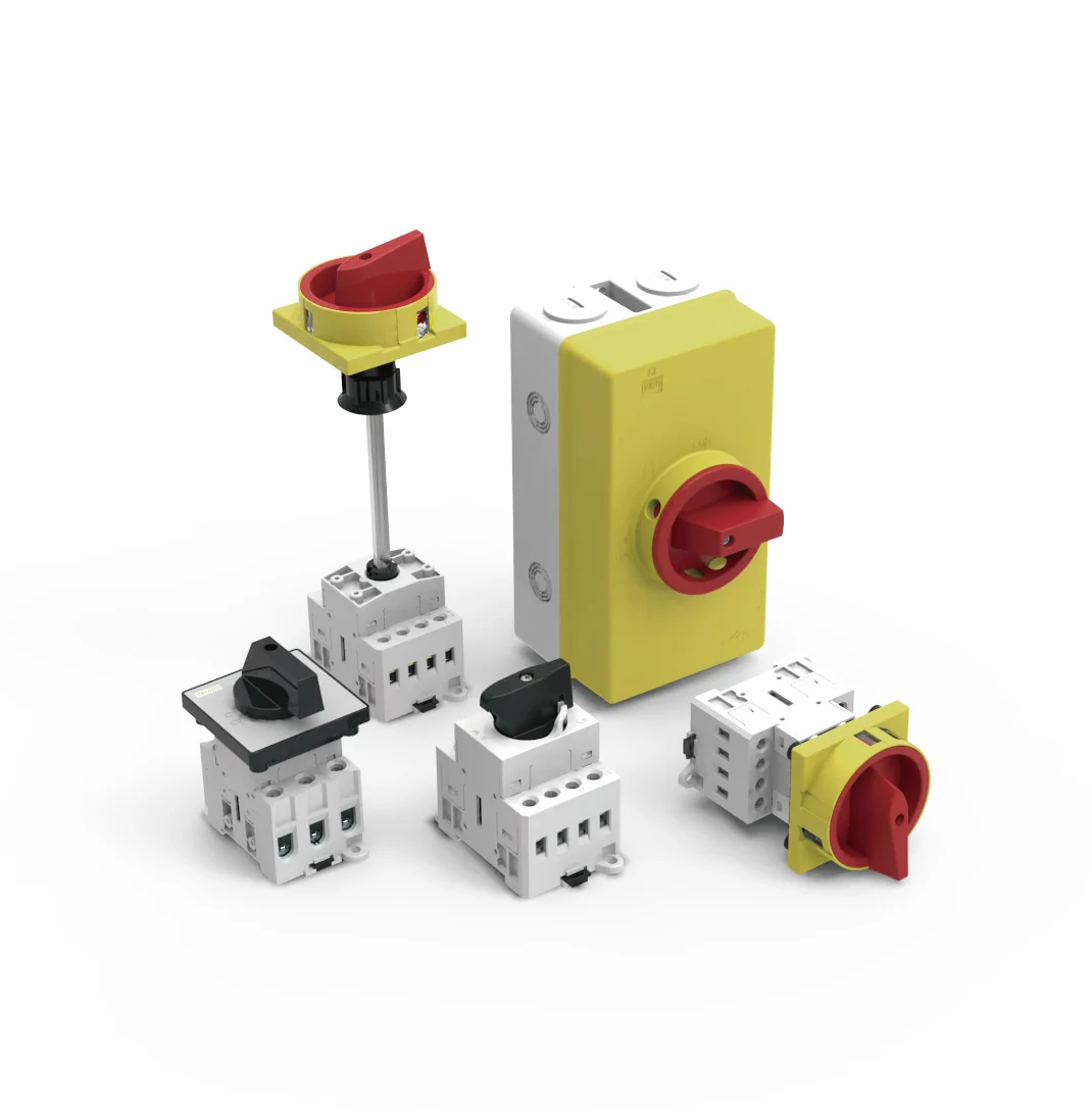 Projoy PEAS AC Isolator Solar PV - 20A 25A 32A 40A 4-Pole IP66 Lockable IEC EN 60947-3 BS 7671 Compliant