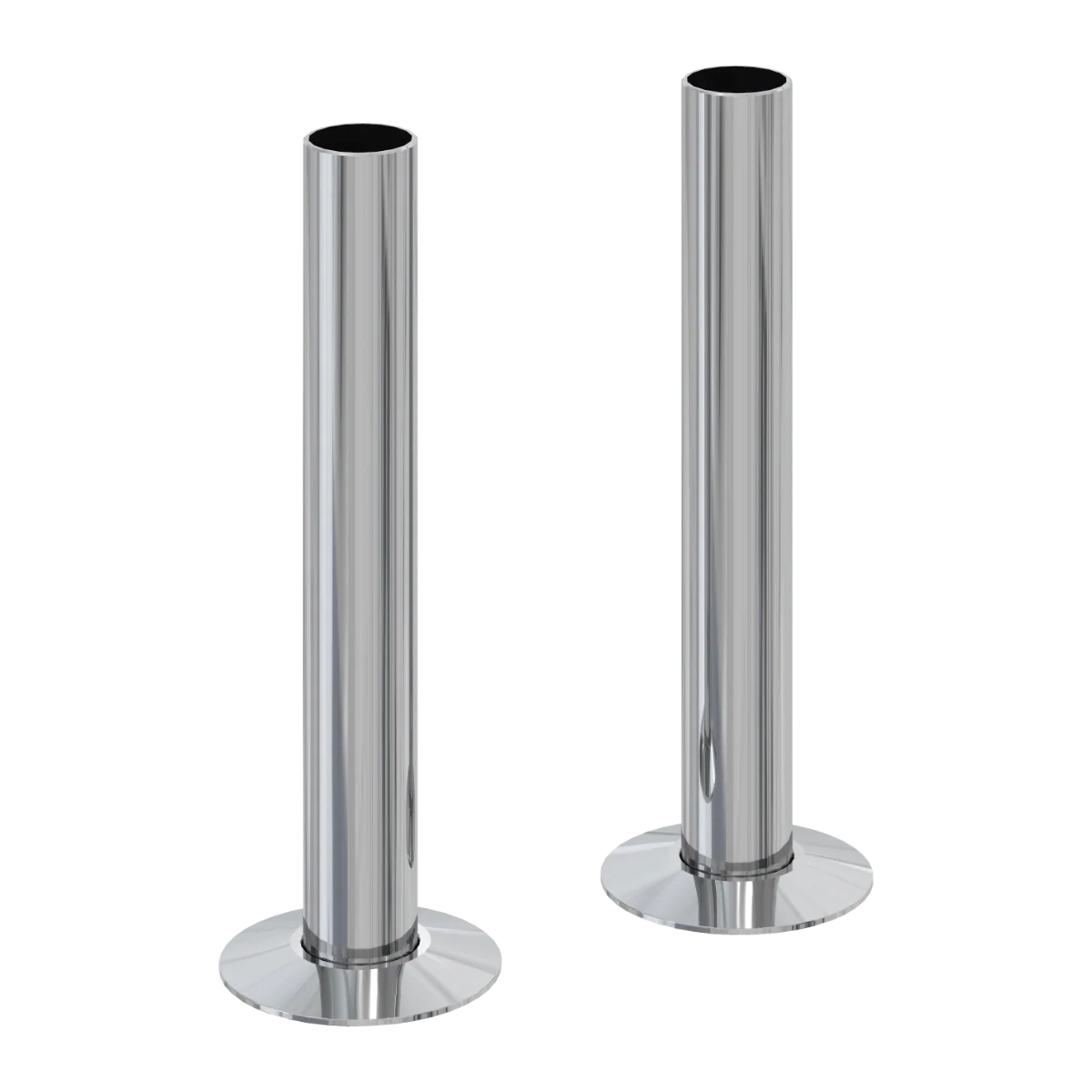 Reina 130mm Pipe Sleeve Kit – Anthracite, Chrome, Black, White, Brass - Image 2