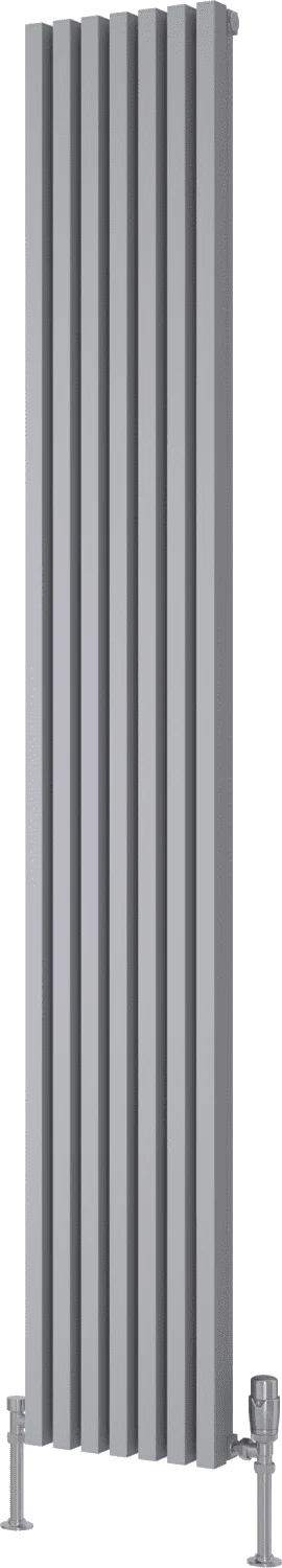 Reina Albano A-ABN18026S Silver Vertical Radiator 270mm x 1800mm