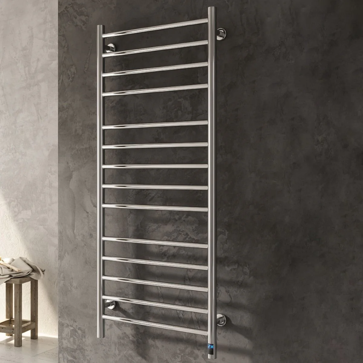 Reina Arnage DE-ARG1205 Polished Towel Rail - 500mm x 1200mm - Image 3
