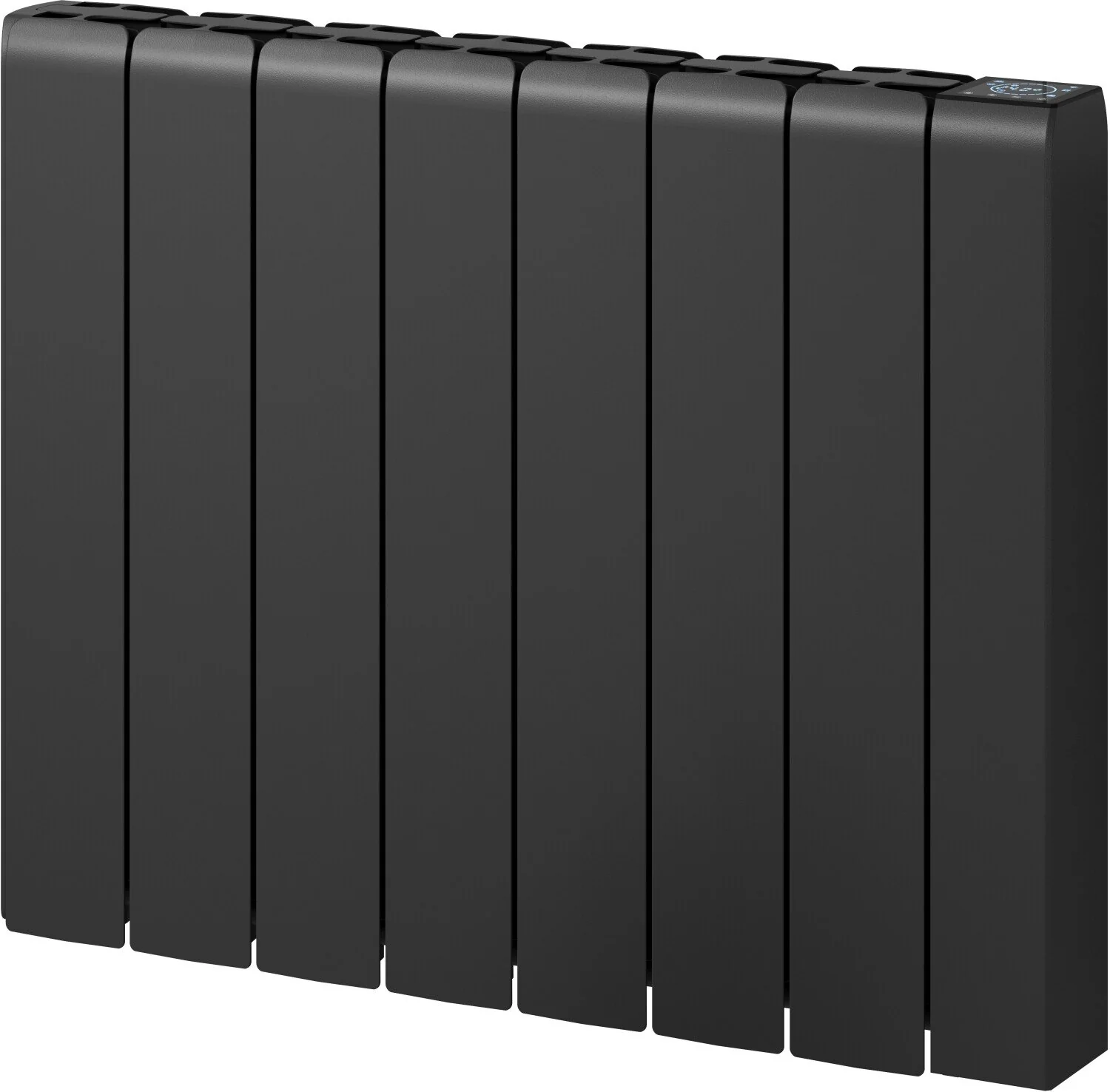 Reina Aron Black Electric Horizontal Ceramic Core Wi-Fi Radiator - 2000W - Image 3