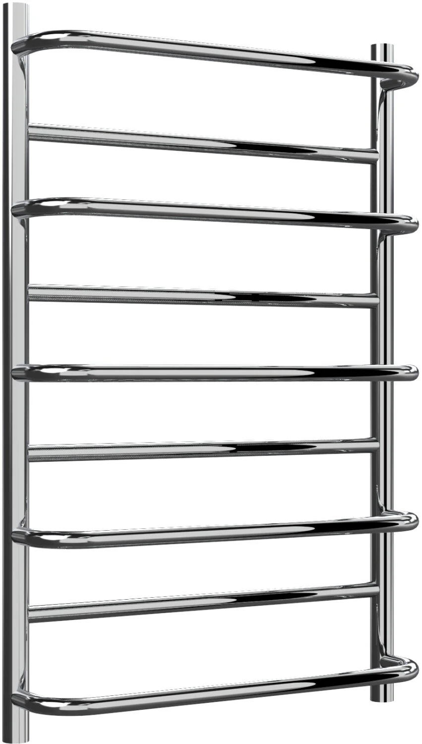 Reina Belbo RNS-BLB082 Polished Stainless Steel Towel Rail 530mm x 820mm - Image 3