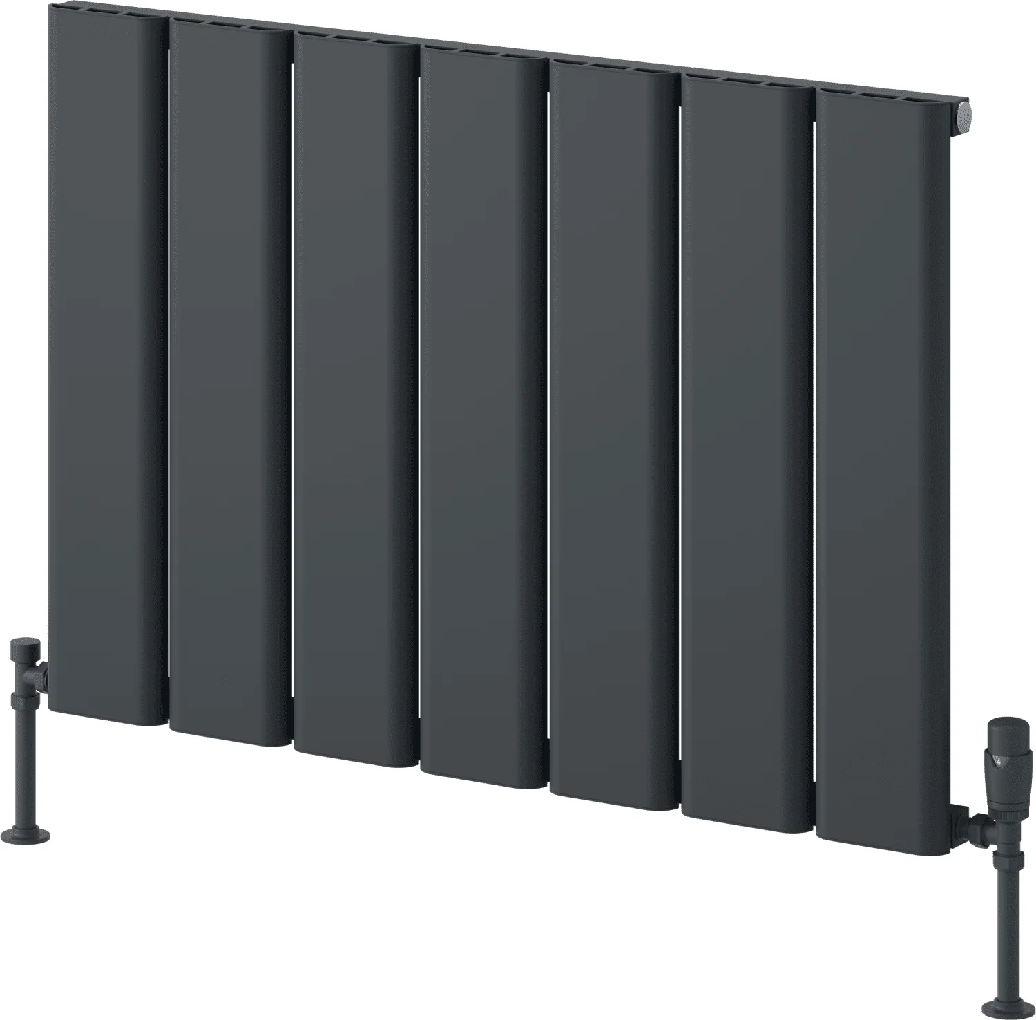 Reina Caldaro A-CDR060087A Anthracite Horizontal Radiator 870mmx600mm - Image 2