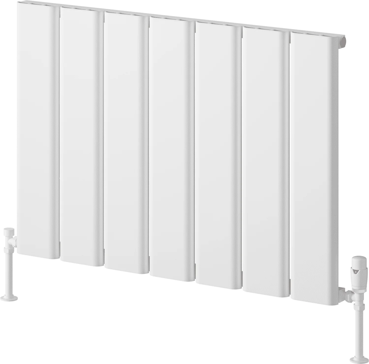 Reina Caldaro A-CDR060087W White Horizontal Radiator 870mm x 600mm