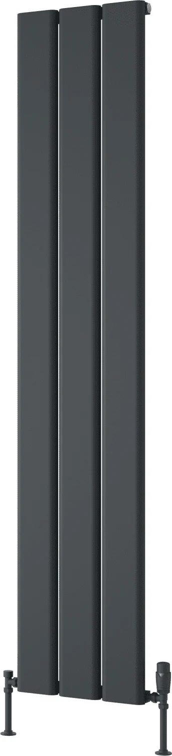 Reina Caldaro A-CDR180037A Anthracite Vertical Radiator 370mm x 1800mm