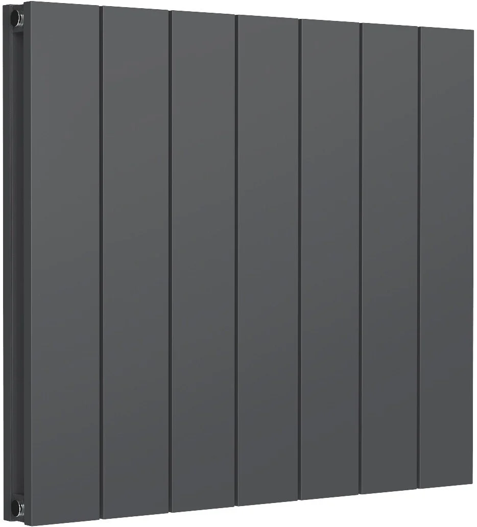 Reina Casina A-CSN060066AD Double Anthracite Textured Horizontal Radiator 660mm x 600mm - Image 2