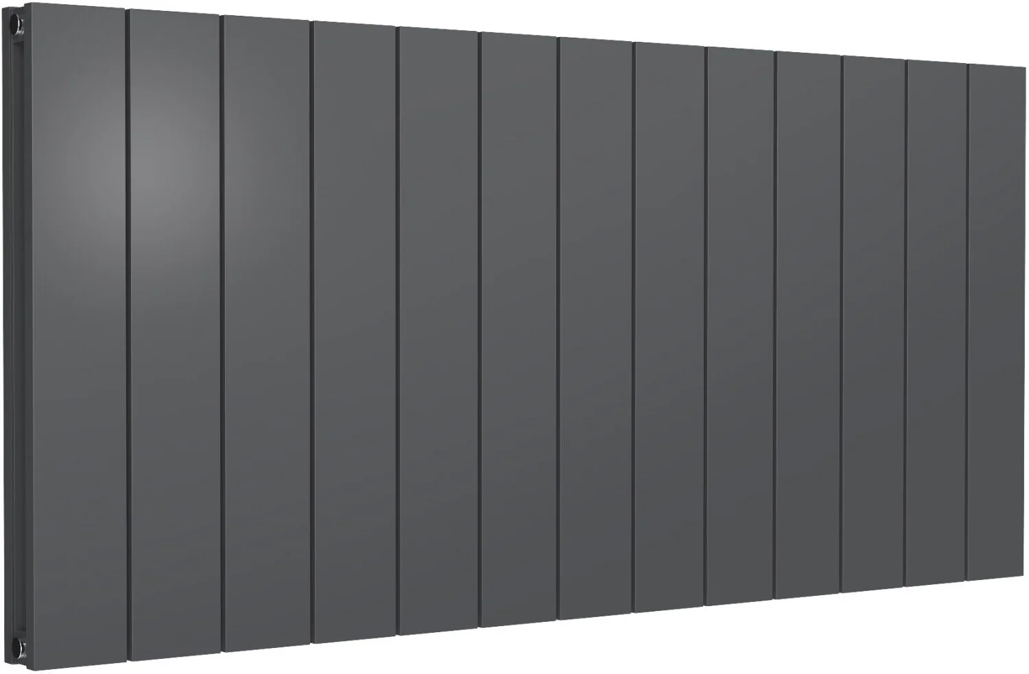 Reina Casina A-CSN060123AS Single Anthracite Textured Horizontal Radiator 1230mm x 600mm