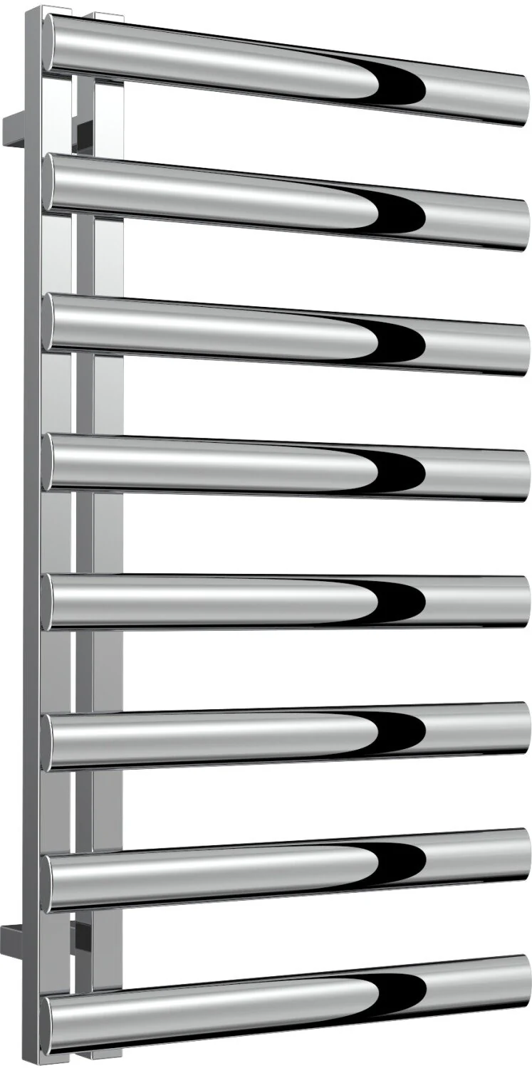 Reina Cavo RNS-CV508P Polished Stainless Steel Towel Rail 500mm x 880mm - Image 3