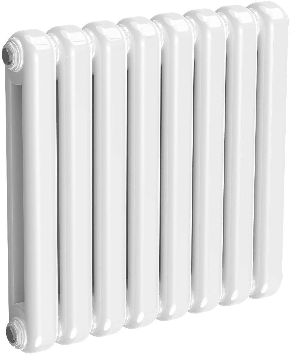 Reina Coneva RND-CNV05058W White Horizontal Radiator 580mm x 550mm - Image 2