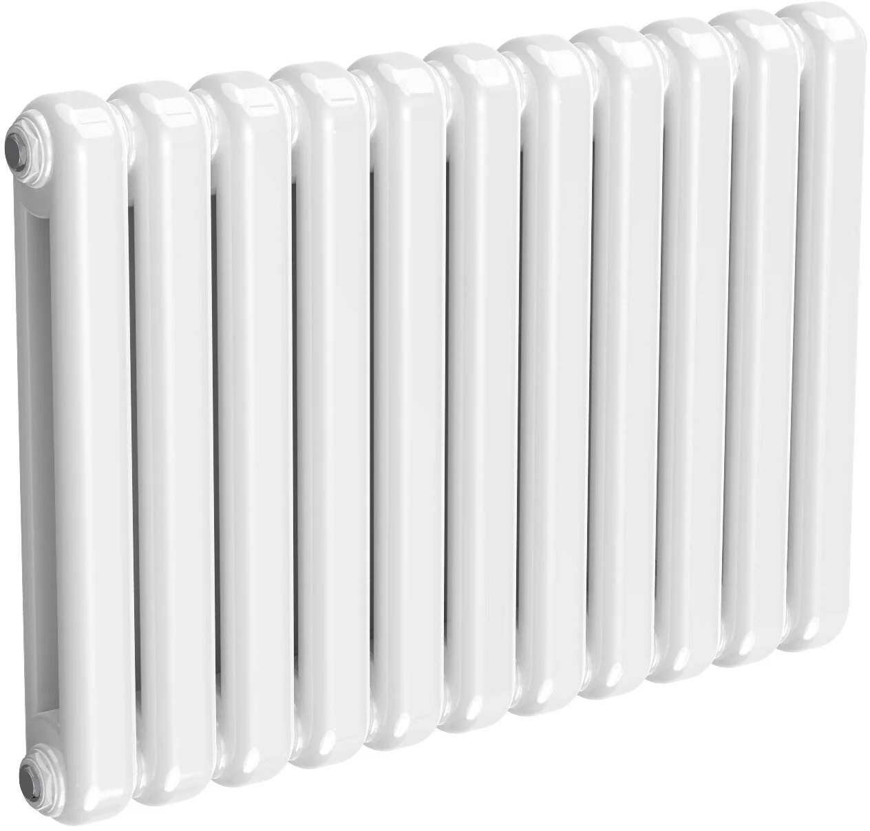 Reina Coneva RND-CNV05079W White Horizontal Radiator 790mm x 550mm - Image 3