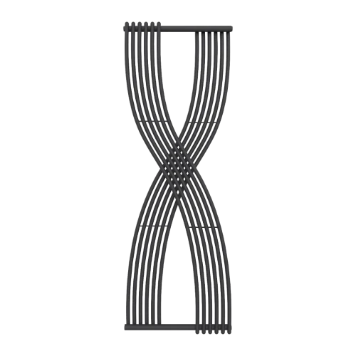 Reina Dimaro Anthracite Radiator RND-DMR176A 620mm x 1760mm