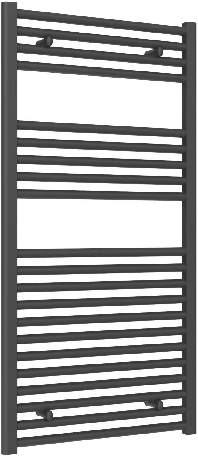 Reina Diva AG60120AF Anthracite flat Towel Rail 600mm x 1200mm - Image 2