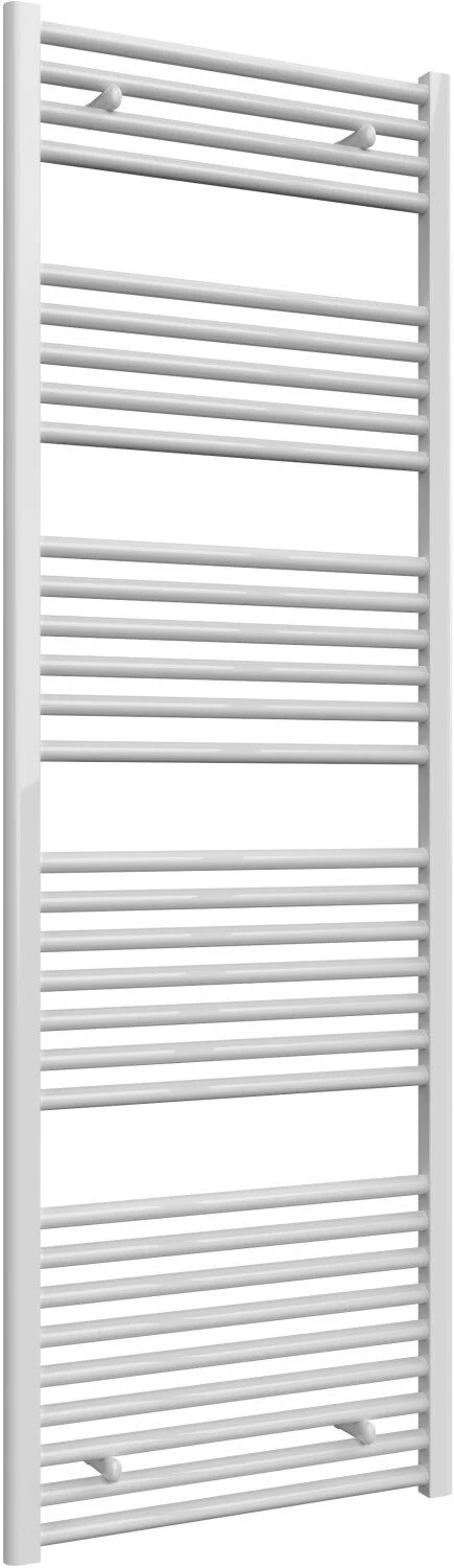 Reina Diva AG60180WF White Flat Towel Rail 600mm x 1800mm - Image 2