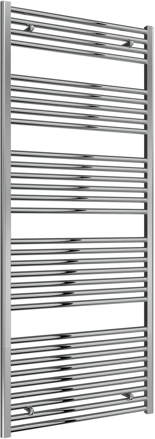 Reina Diva AG75800CF Chrome Flat Towel Rail 750mm x 800mm