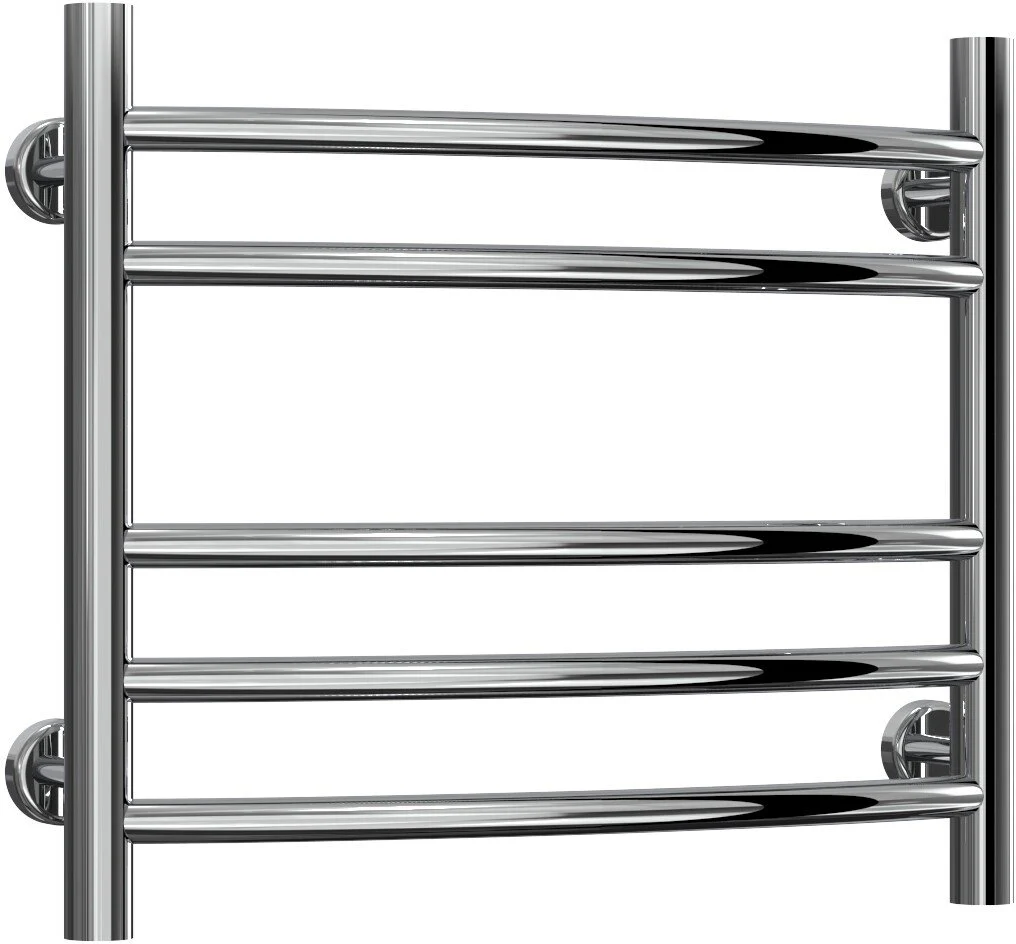 Reina Eos RNS-ES5043 Curved Stainless Steel Towel Rail 500mm x 430mm - Image 2