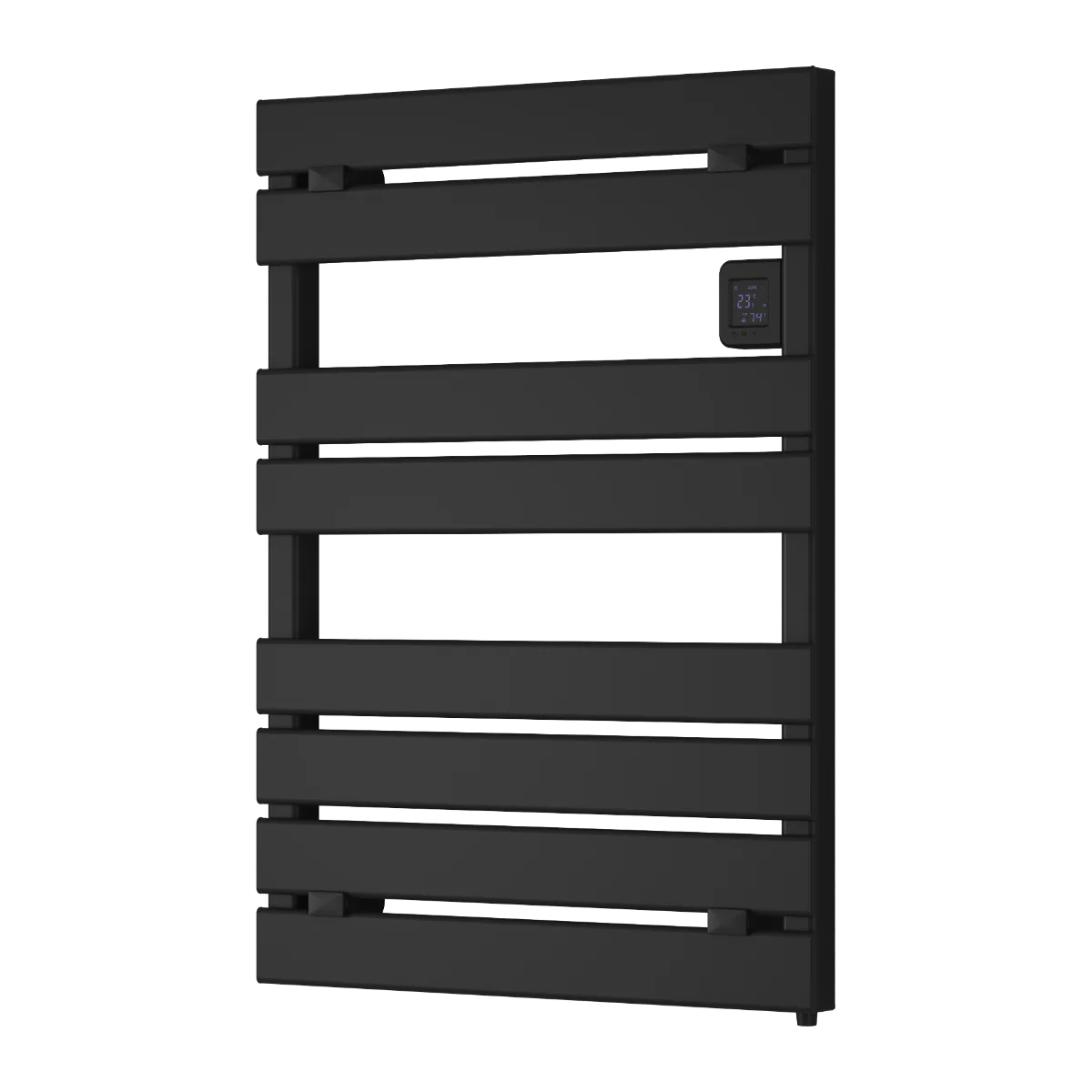 Reina Gia DE-GIA0785K Dry Electric Black Towel Radiator 550mm x 780mm - Image 3