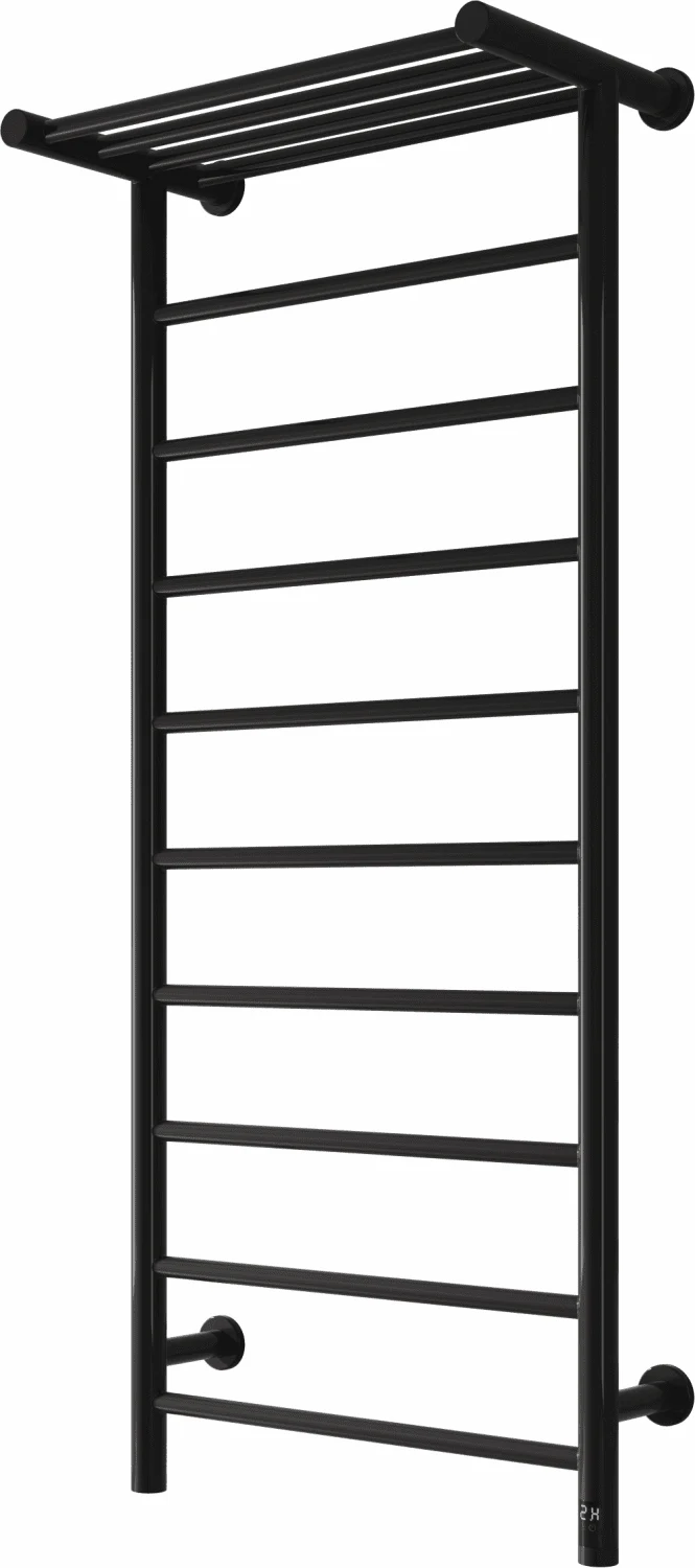 Reina Maira DE-MAR1195K Dry Electric Black Towel Rail 1190mm x 500mm - Image 4