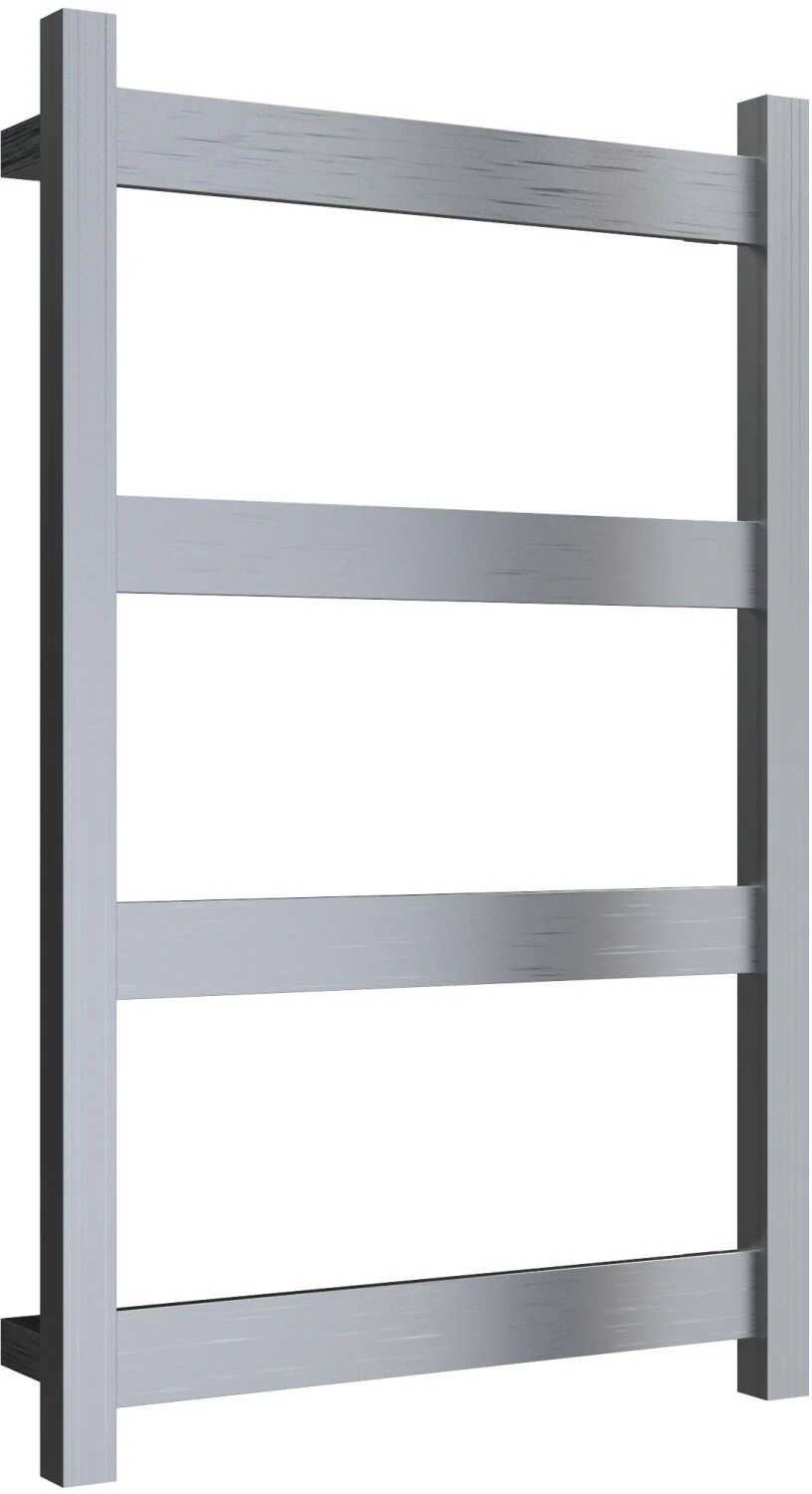 Reina Mina RNS-MN48075B Brushed Stainless Steel Towel Radiators 480mm x 750mm - Image 3