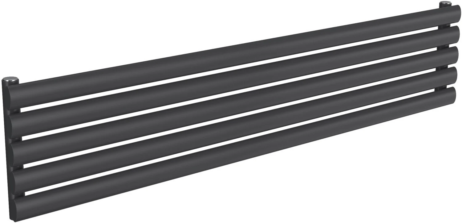 Reina Nevah RND-NVH214SA Single Anthracite Radiator 1400mm x 295mm - Image 2