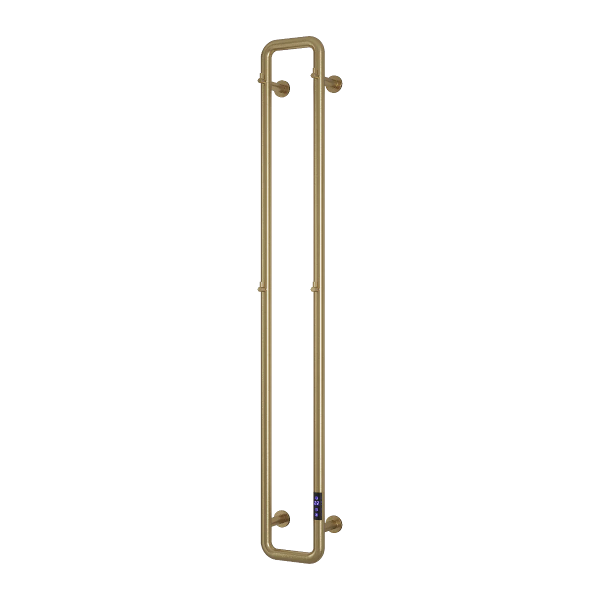 Reina Pelmo EPLOB Brushed Brass Electric Towel Rail 200mm x 1500mm - Image 3
