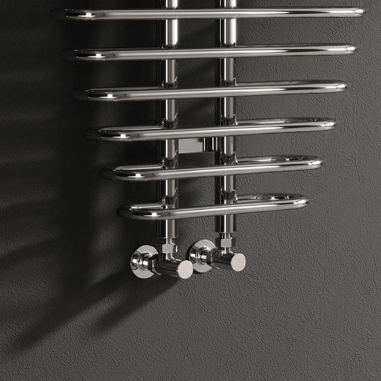 Reina Teano RND-TEN6130 Chrome Towel Radiator 600mm x 1300mm - Image 3