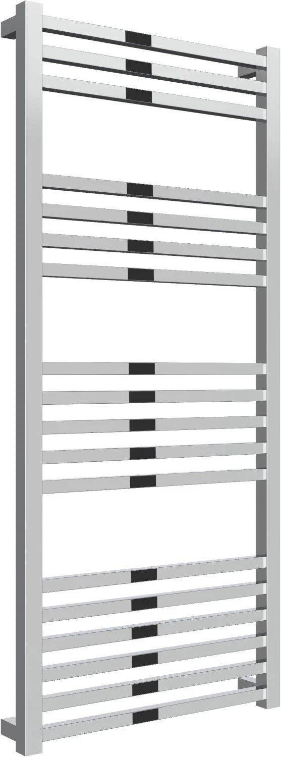 Reina Vasto RND-VST113C Chrome Towel Rail 500mm x 1130mm - Image 4