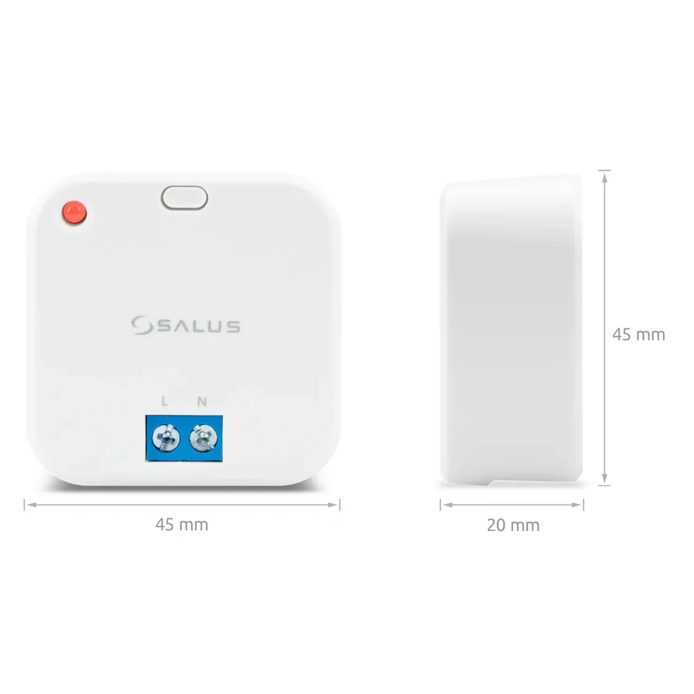 Salus RE600 Zigbee Smart Home Repeater 230V Hardwired Signal Booster - Image 3