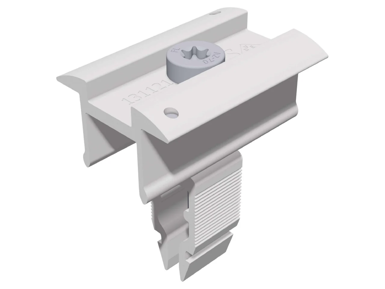 Schletter Mid Clamp Rapid16 30-40mm Black and Silver