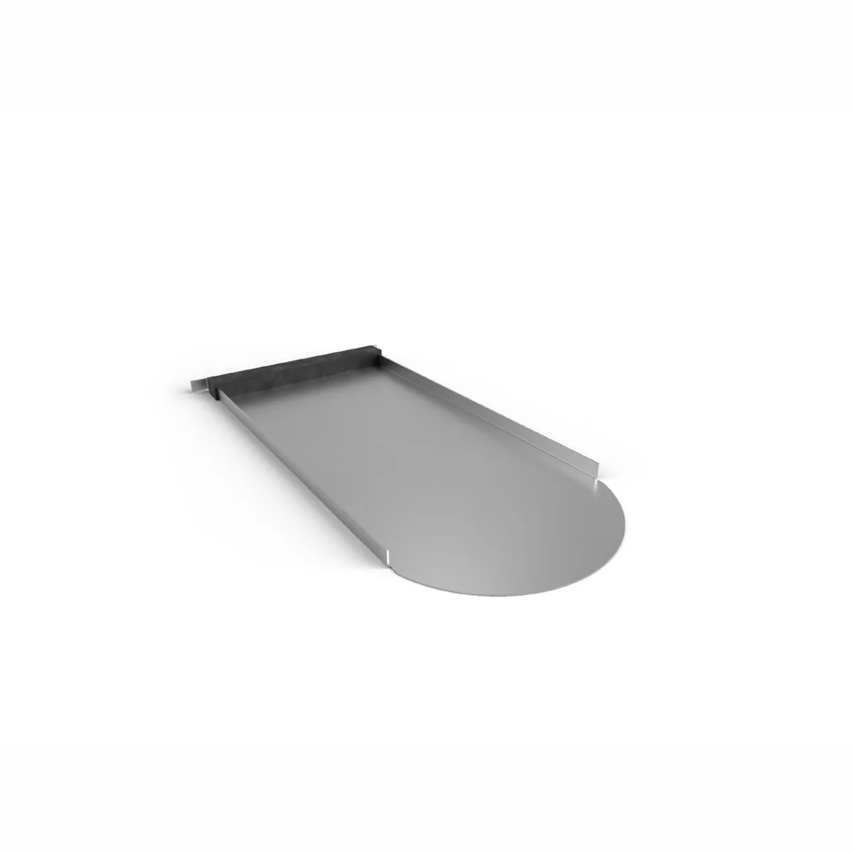 Schletter Sheet metal replacement tile 170 x 380 for UK Plain Tile - Image 2