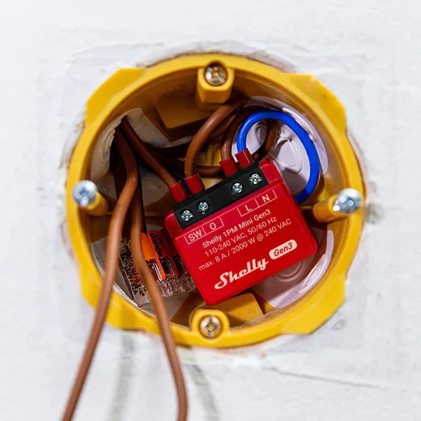 Shelly Mini 1PM GEN3 WiFi Smart Switch - Image 3