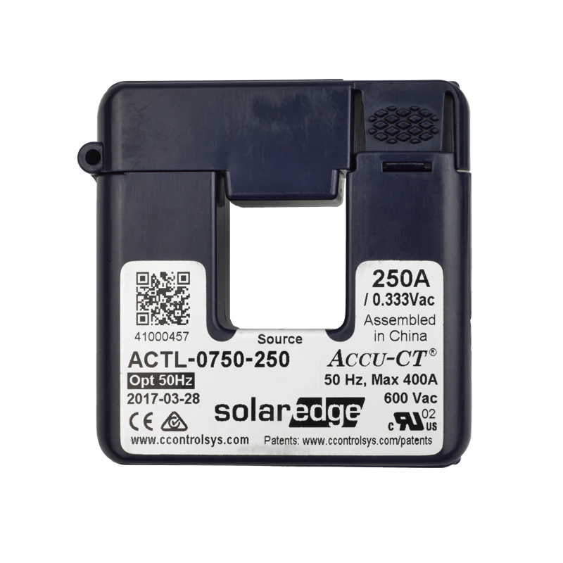 SolarEdge Split-Core Current Transformer for Energy Meter — 100A / 250A / 1000A - Image 4