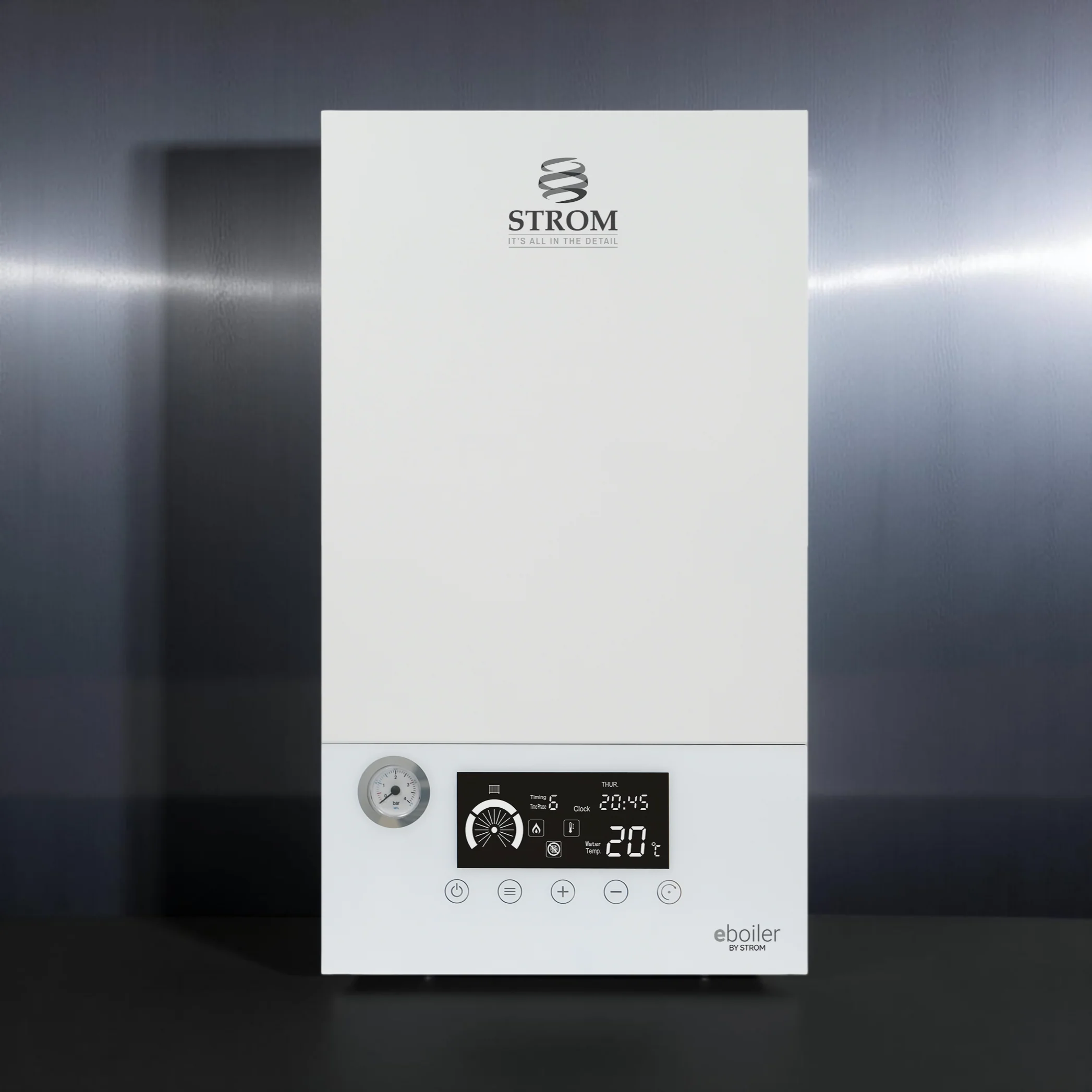 Strom 11kW Electric Heat-Only Boiler with 150L Pre-Plumbed Indirect Cylinder – SBSP11H150PP - Image 3