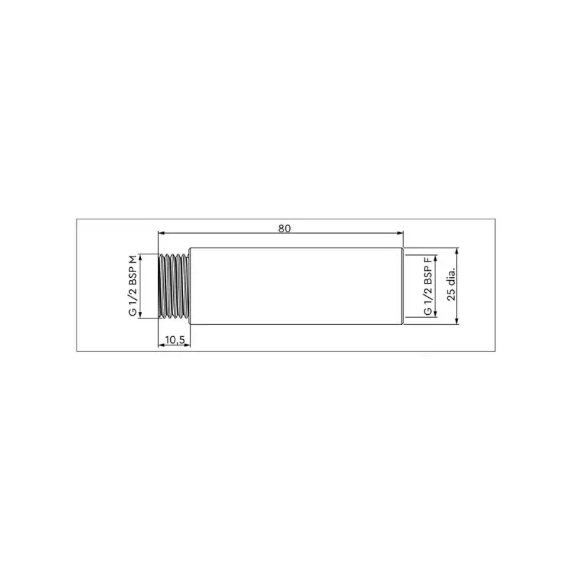 Stuart Turner Mini Catalytic Water Conditioner ½" BSP – 3–14 L/min Single Point Limescale Prevention - Image 3